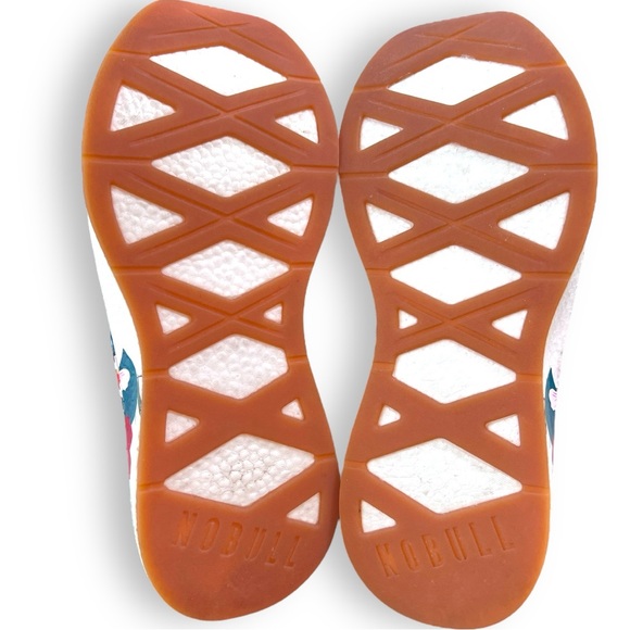 NOBULL Women's Floral White Sneakers - Picture 10 of 14